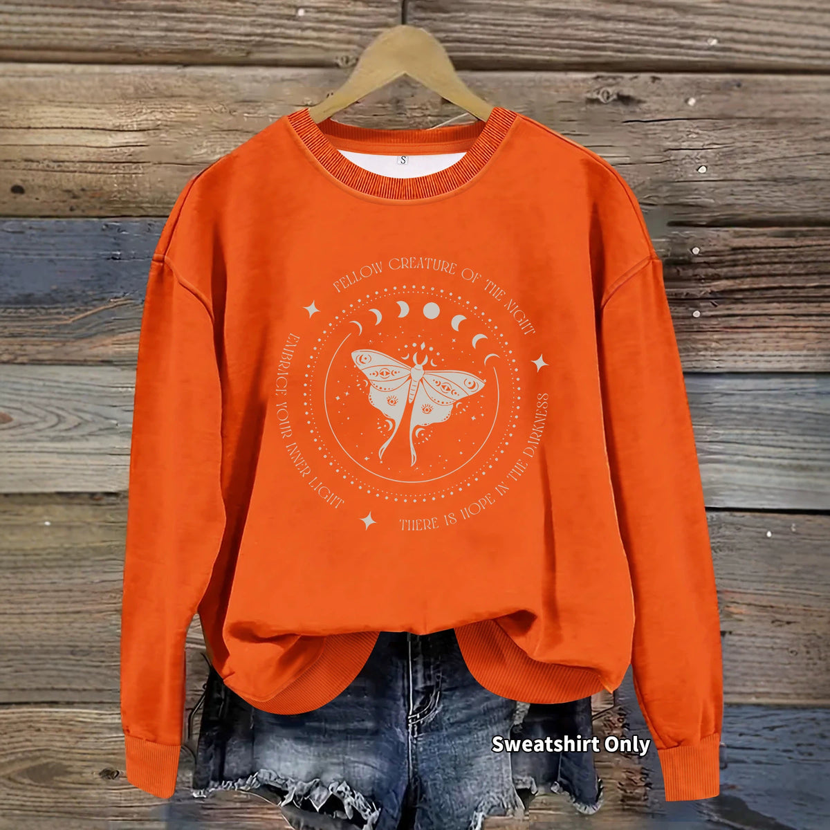 Butterfly printed hoodie