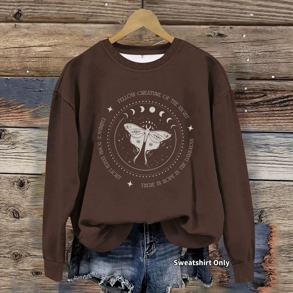Butterfly printed hoodie