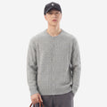 Cable Knit Button Cardigan Sweater for Men, Loose Casual Warm Jacket