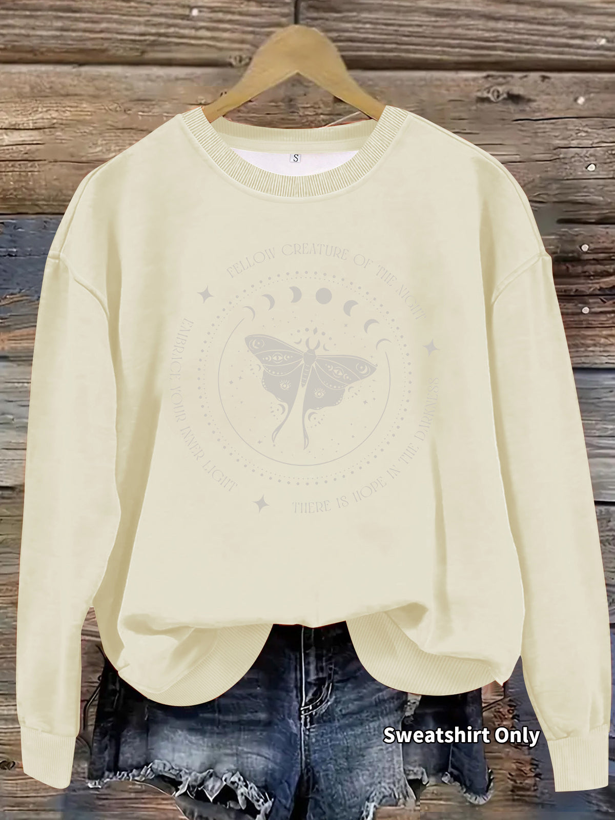 Butterfly printed hoodie
