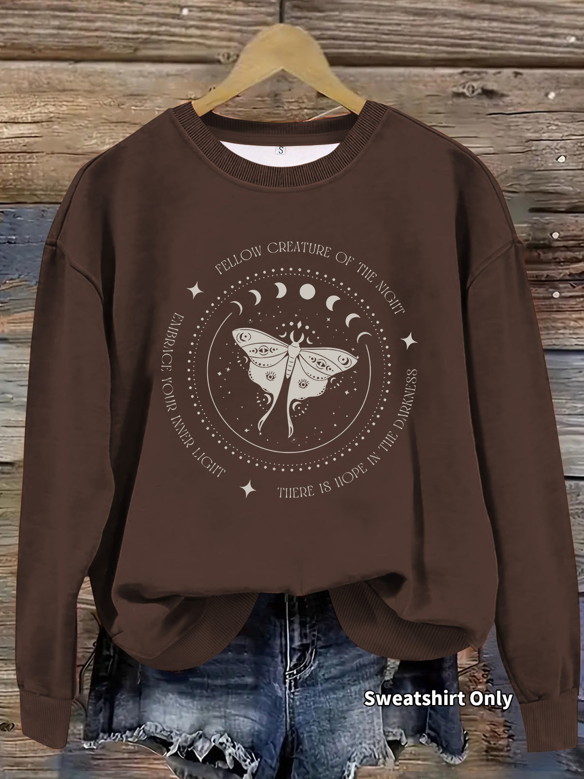 Butterfly printed hoodie